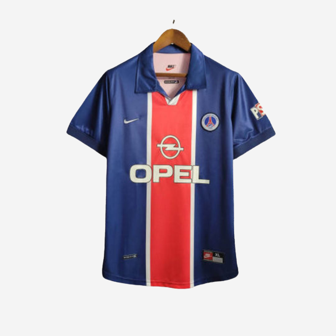 Camisa PSG 98/99 Home Nike Torcedor - Azul e Vermelha