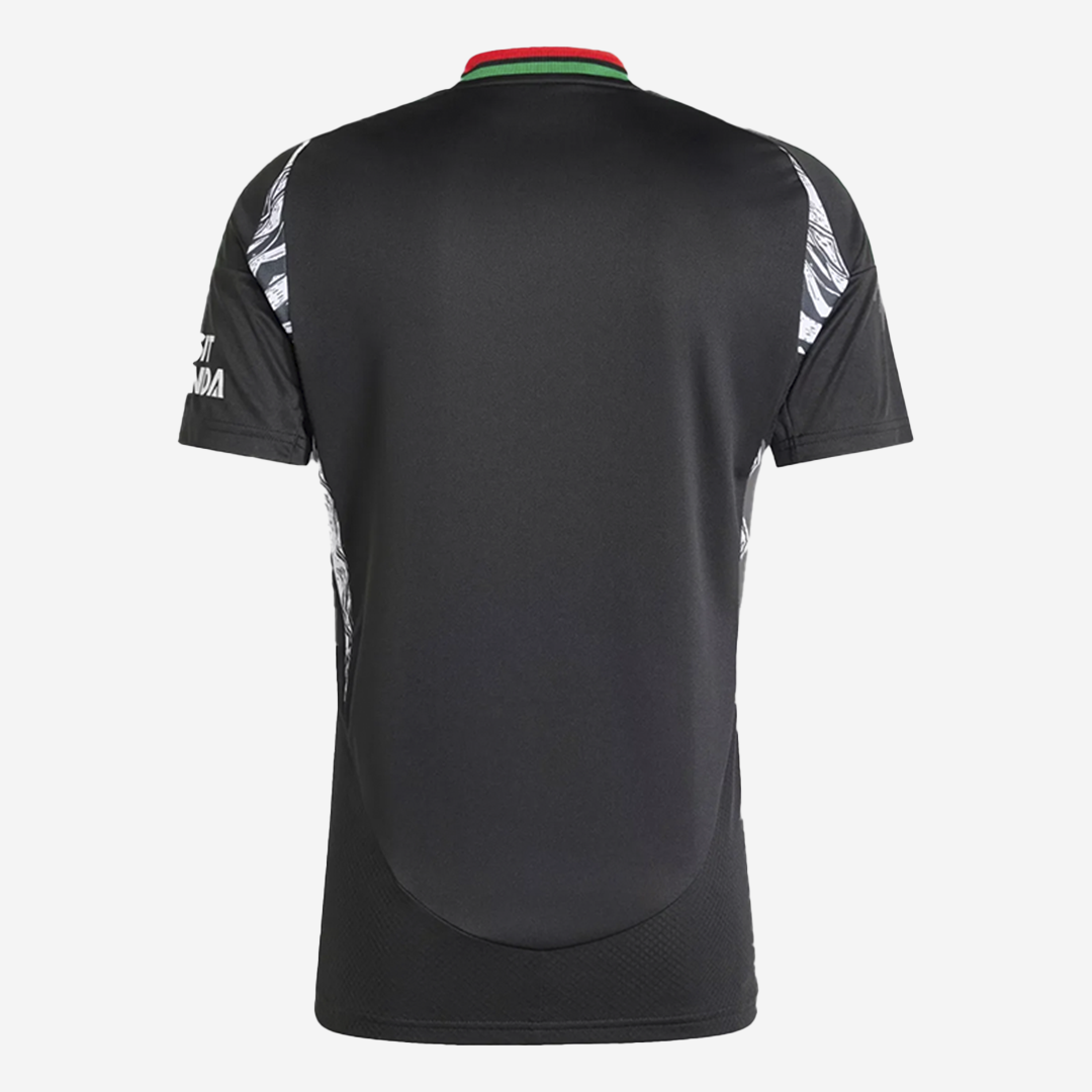 Camisa Arsenal 24/25 Away Adidas Torcedor - Preta