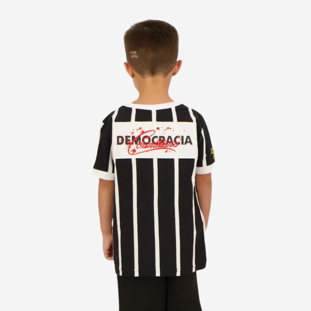 Camisa Infantil 1982 Corinthians Democracia