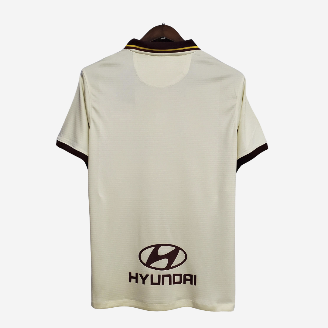 Camisa AS Roma 20/21 Away Nike Torcedor - Bege