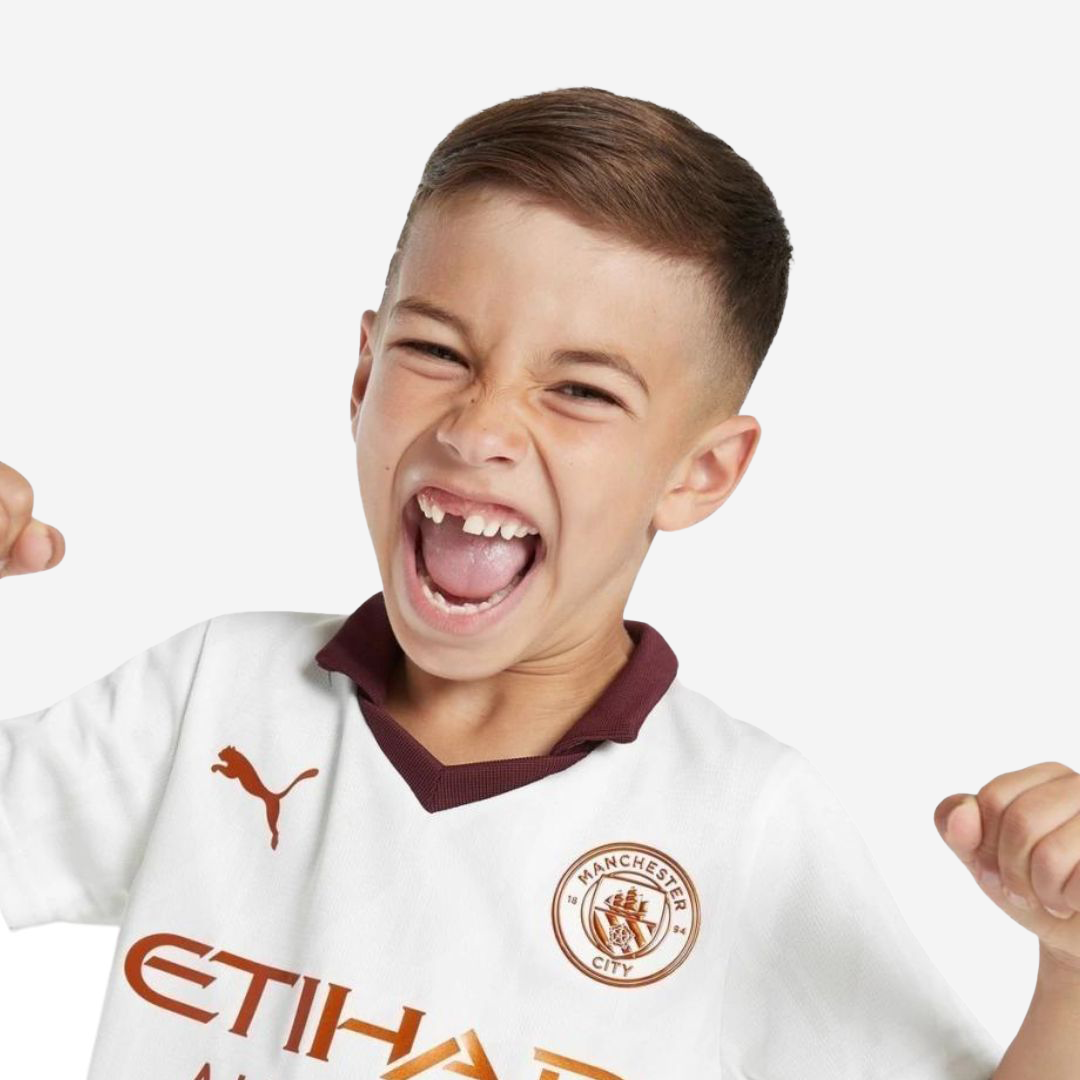 Conjunto Infantil Manchester City 2023/24 II