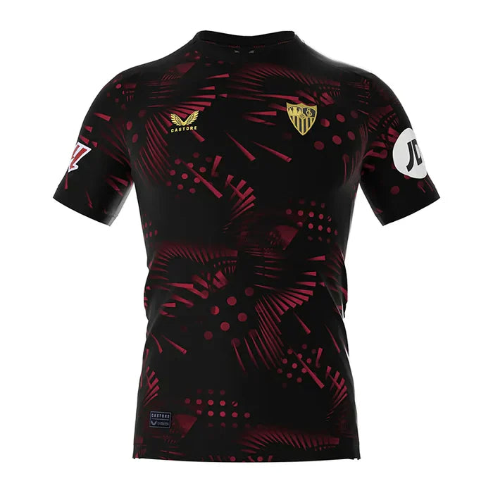 Camisa Sevilla 24/25 Third Gastore Torcedor - Preta