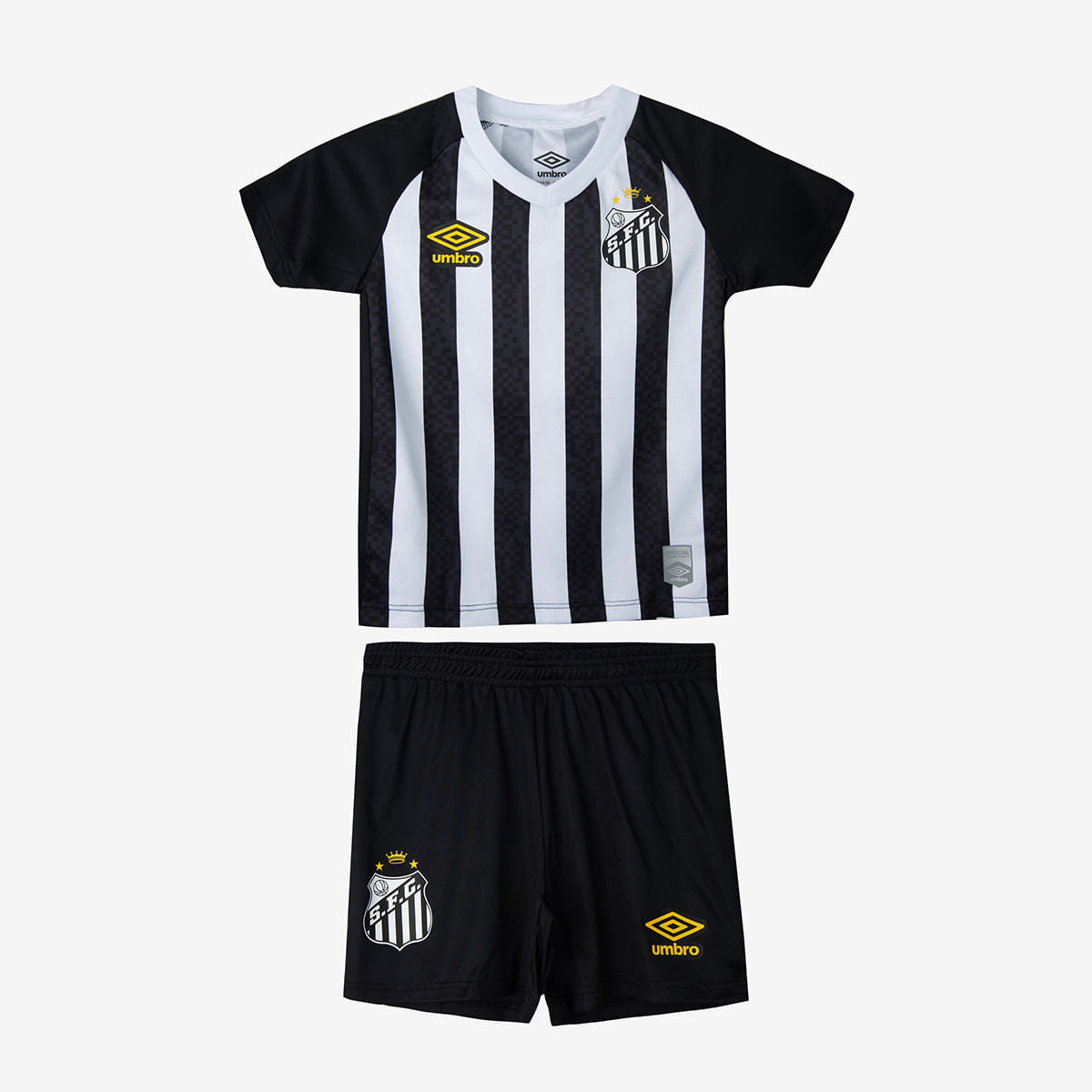 Conjunto Infantil Umbro Santos 2024/25 II