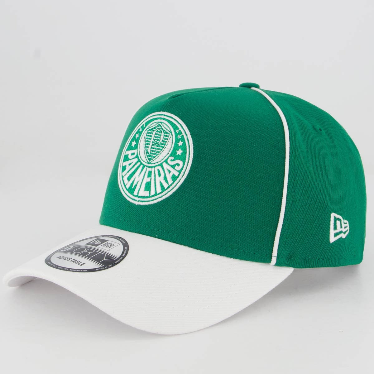 Boné New Era Palmeiras 940 Verde e Branco