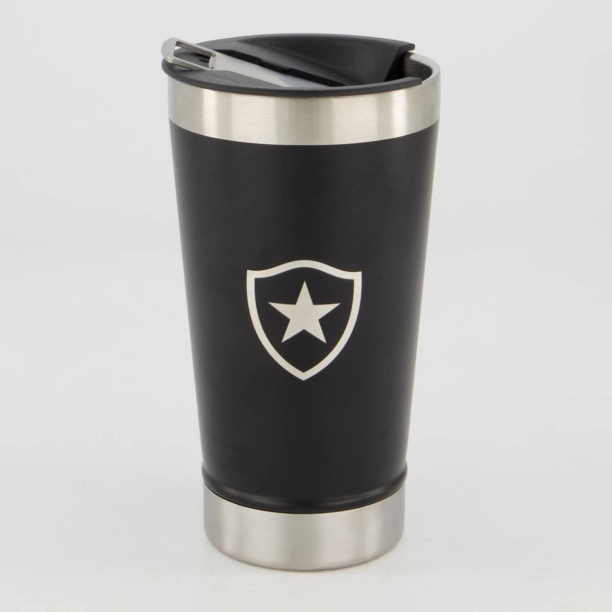 Copo Térmico Botafogo C/Abridor 473ml Preto