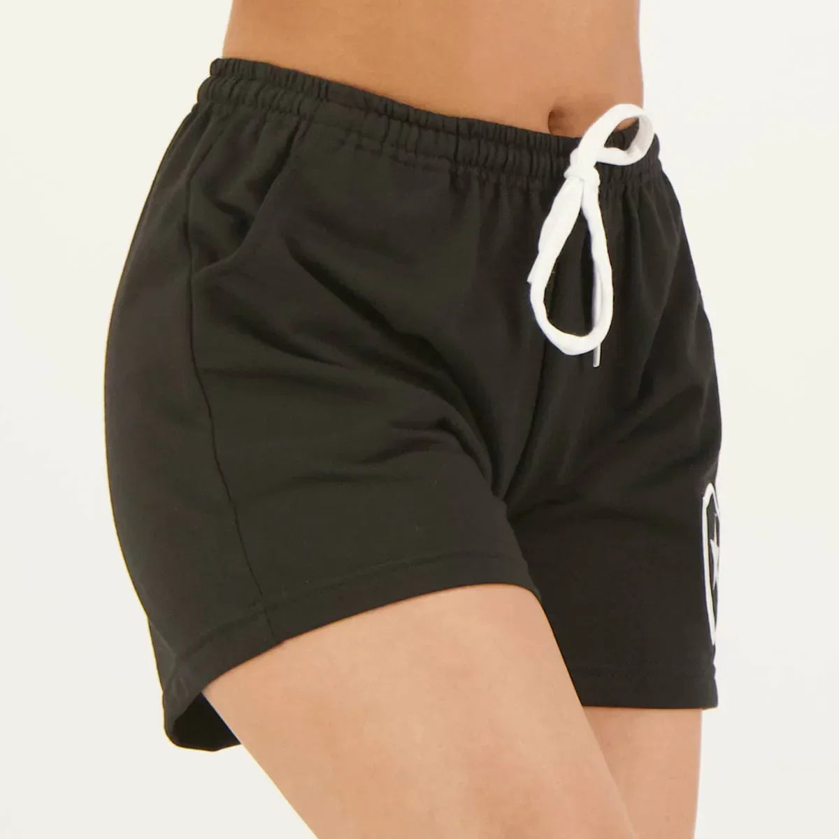 Shorts Moletom Botafogo Feminino Preto