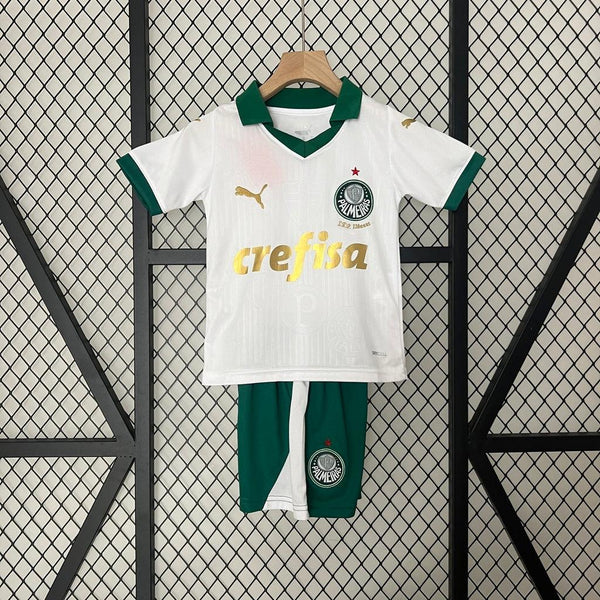 Conjunto Infantil Palmeiras II Puma 24/25 - Branco - Paixão no Manto