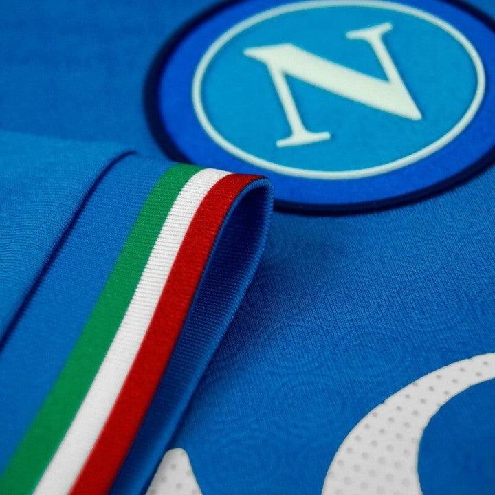 Camisa Napoli Home 23/24 - Torcedor EA7 Masculino - Azul - Paixão no Manto