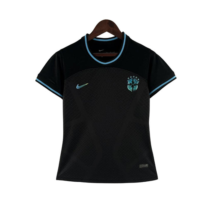 Camisa Feminina Seleção Brasileira Refletiva Edição Especial Torcedora Nike - Preta - Paixão no Manto