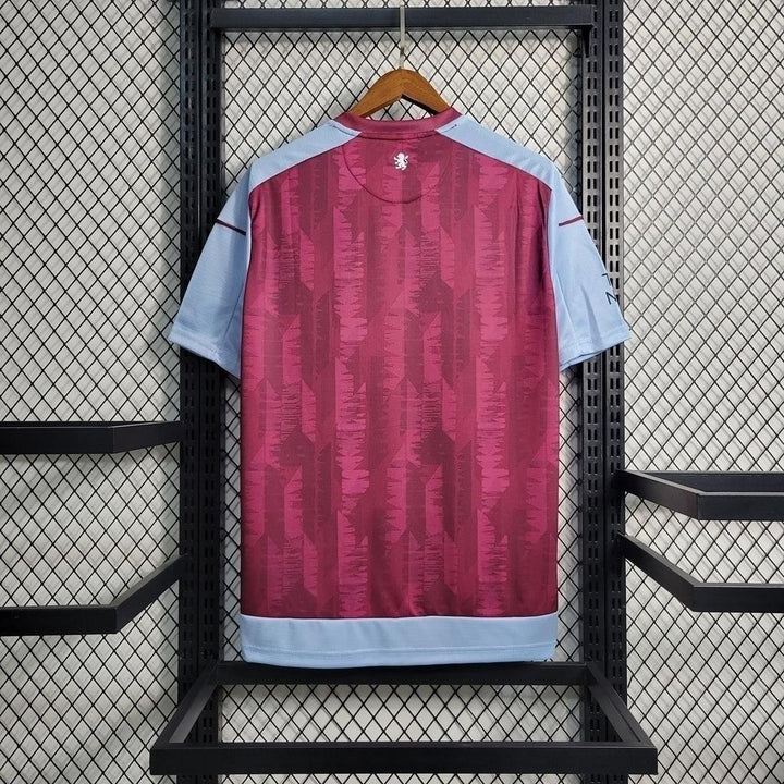 Camisa Aston Villa Home 23/24 - Torcedor Castore Masculina - Vinho - Paixão no Manto