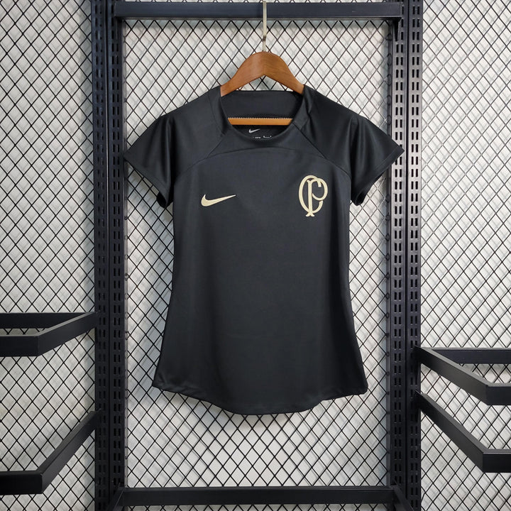 Camisa Feminina Corinthians 2022/23 Treino - Paixão no Manto