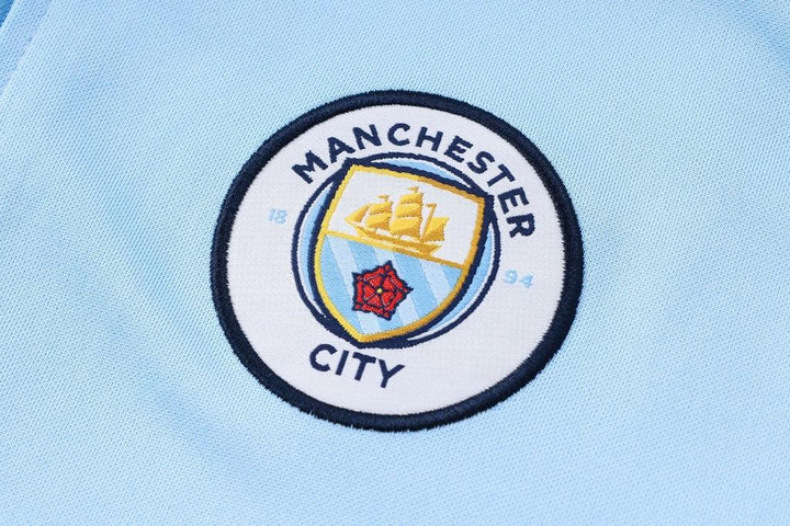 Conjunto de Treino do Manchester City 23/24 - Puma - Azul - Paixão no Manto