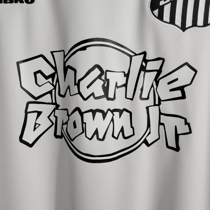 Camisa Santos Edição Especial Charlie Brown Branca 22/23 - Paixão no Manto