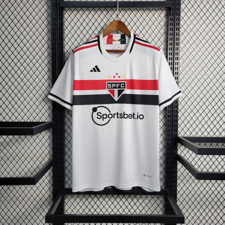 Camisa São Paulo Home 23/24 - Masculina - Paixão no Manto