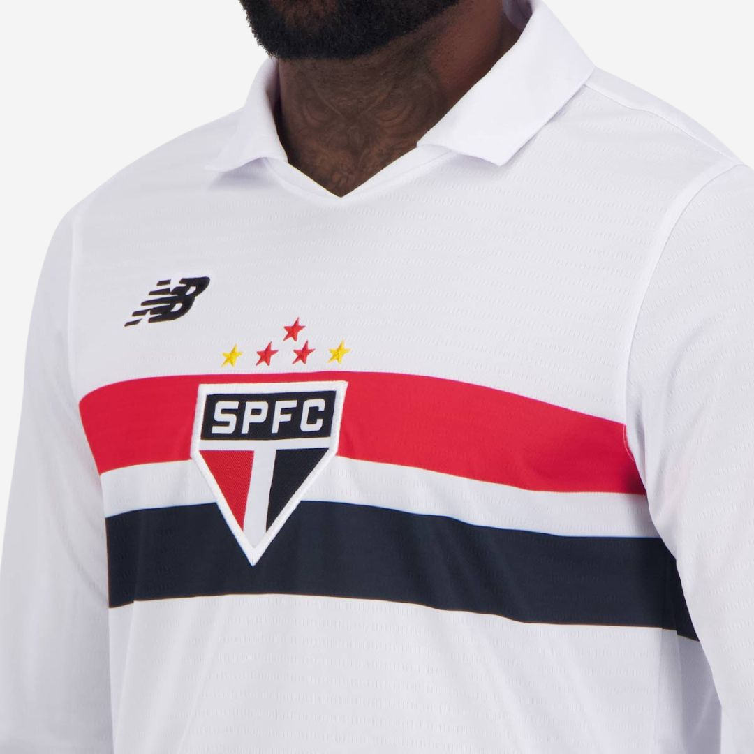 Camisa São Paulo 2024/25 I Manga Longa