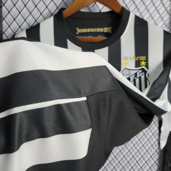 Camisa do Santos 2013 Centenário – Retrô Edição Limitada Masculina (Listrada) - Paixão no Manto