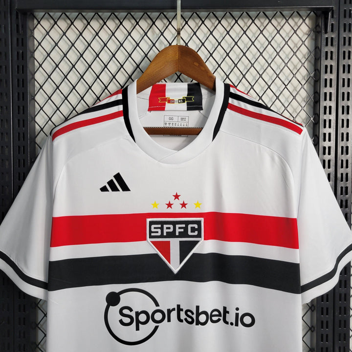 Camisa São Paulo Home 23/24 - Masculina - Paixão no Manto