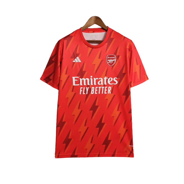 Camisa Arsenal Treino 23/24 - Torcedor Adidas Masculina - Vermelho - Paixão no Manto