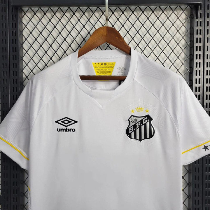 Camisa Santos 2023/24 Home - Torcedor Umbro Branca - Paixão no Manto