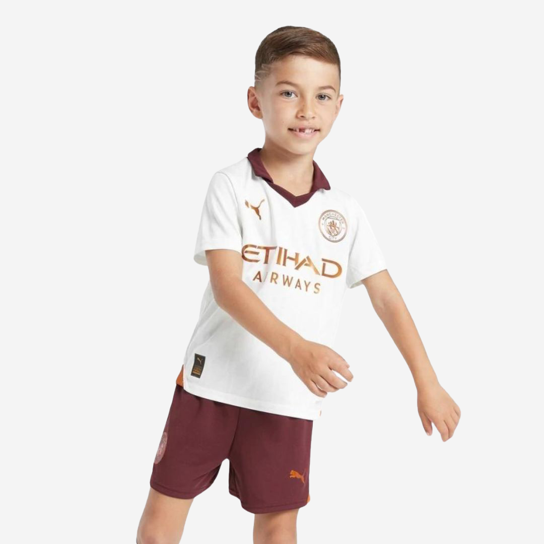 Conjunto Infantil Manchester City 2023/24 II
