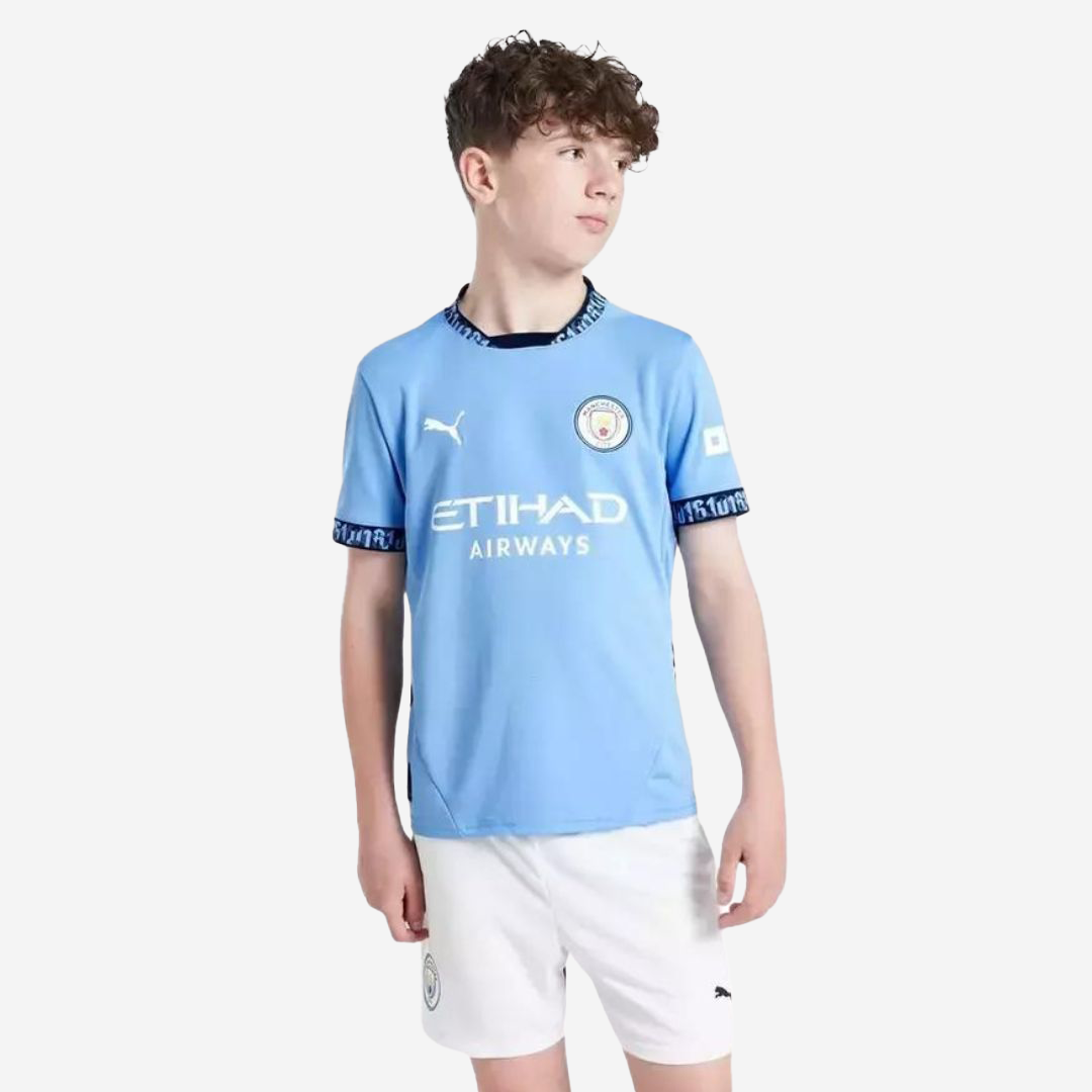 Conjunto Infantil Manchester City 2024/25 I