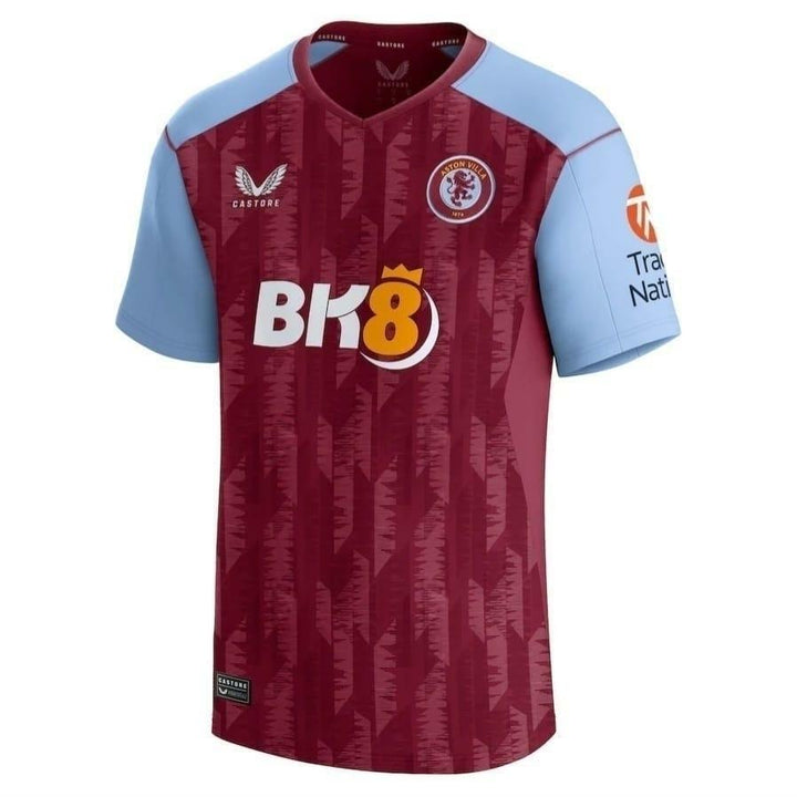 Camisa Aston Villa Home 23/24 - Torcedor Castore Masculina - Vinho - Paixão no Manto