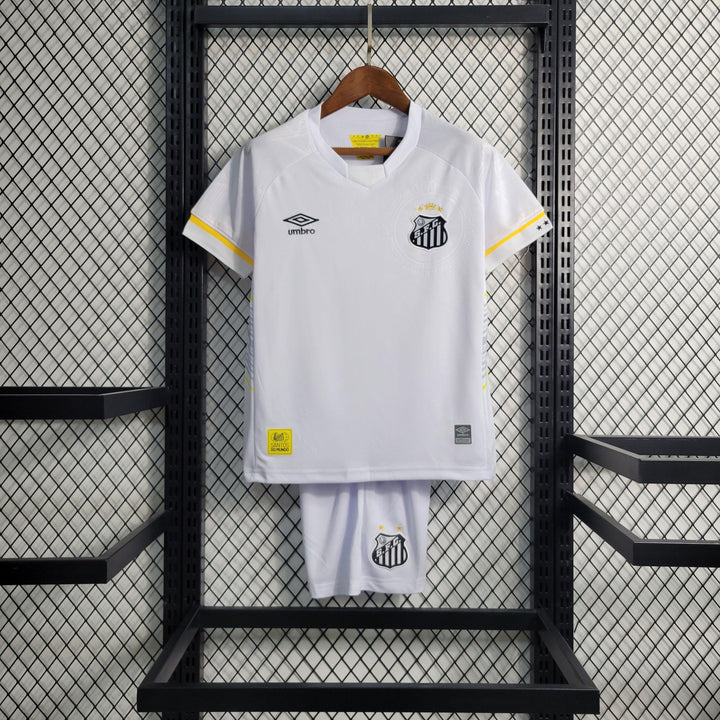 Kit Infantil Santos Home 23/24 - Paixão no Manto