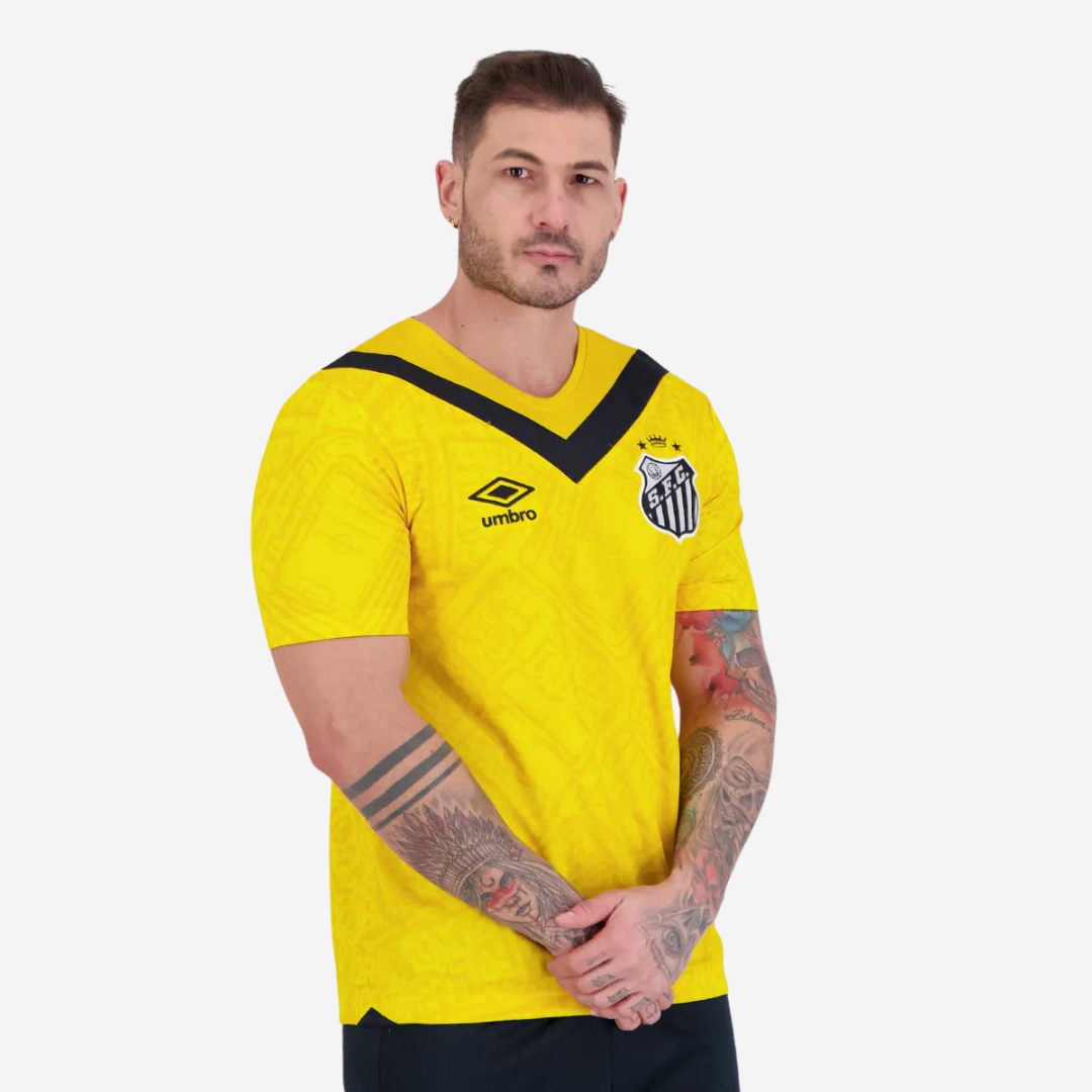 Kit Camisa Santos 2024/25 II e III Neymar N° 10