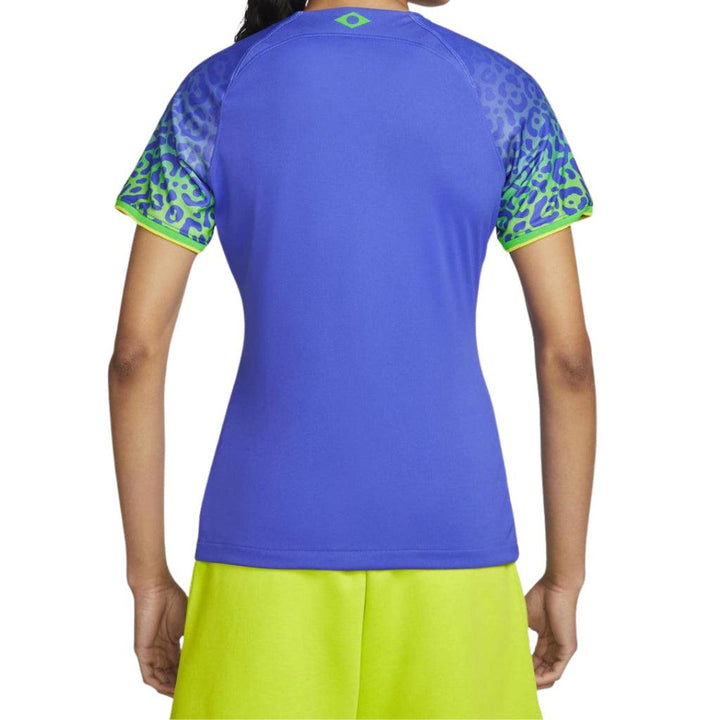 Camisa Seleção Brasileira II 2022 Torcedor Nike Feminina - Azul - Paixão no Manto