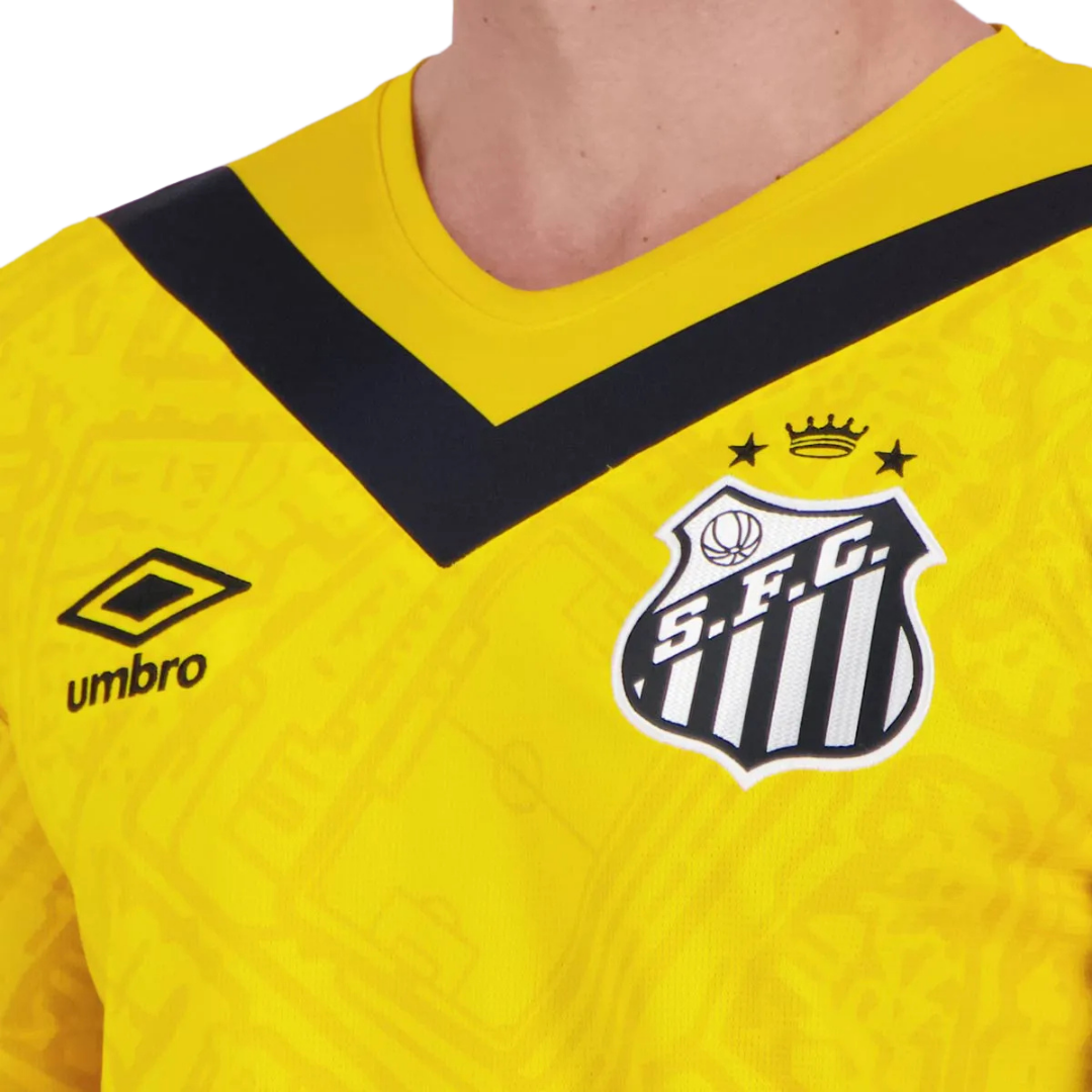Kit Camisa Santos 2024/25 II e III Neymar N° 10
