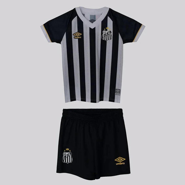 Kit Infantil Santos Away 23/24 - Paixão no Manto