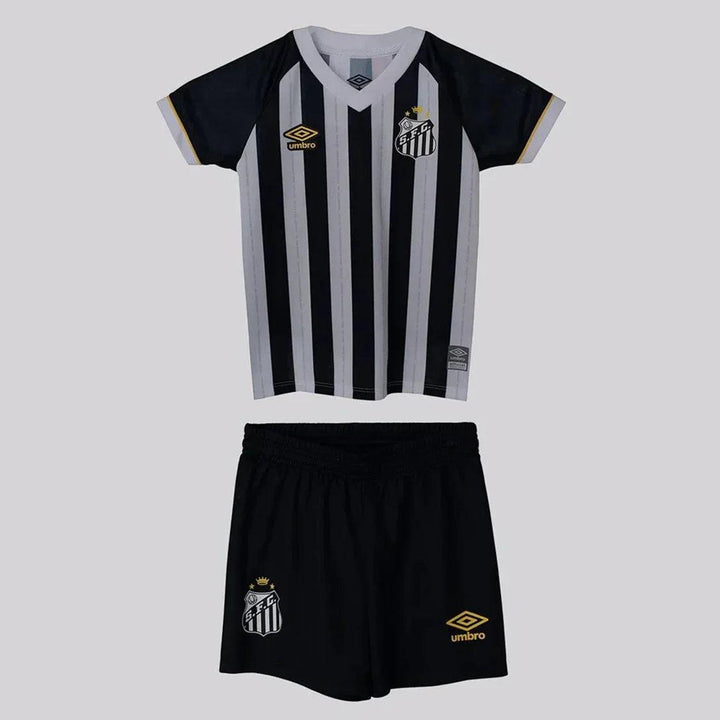 Kit Infantil Santos Away 23/24 - Paixão no Manto