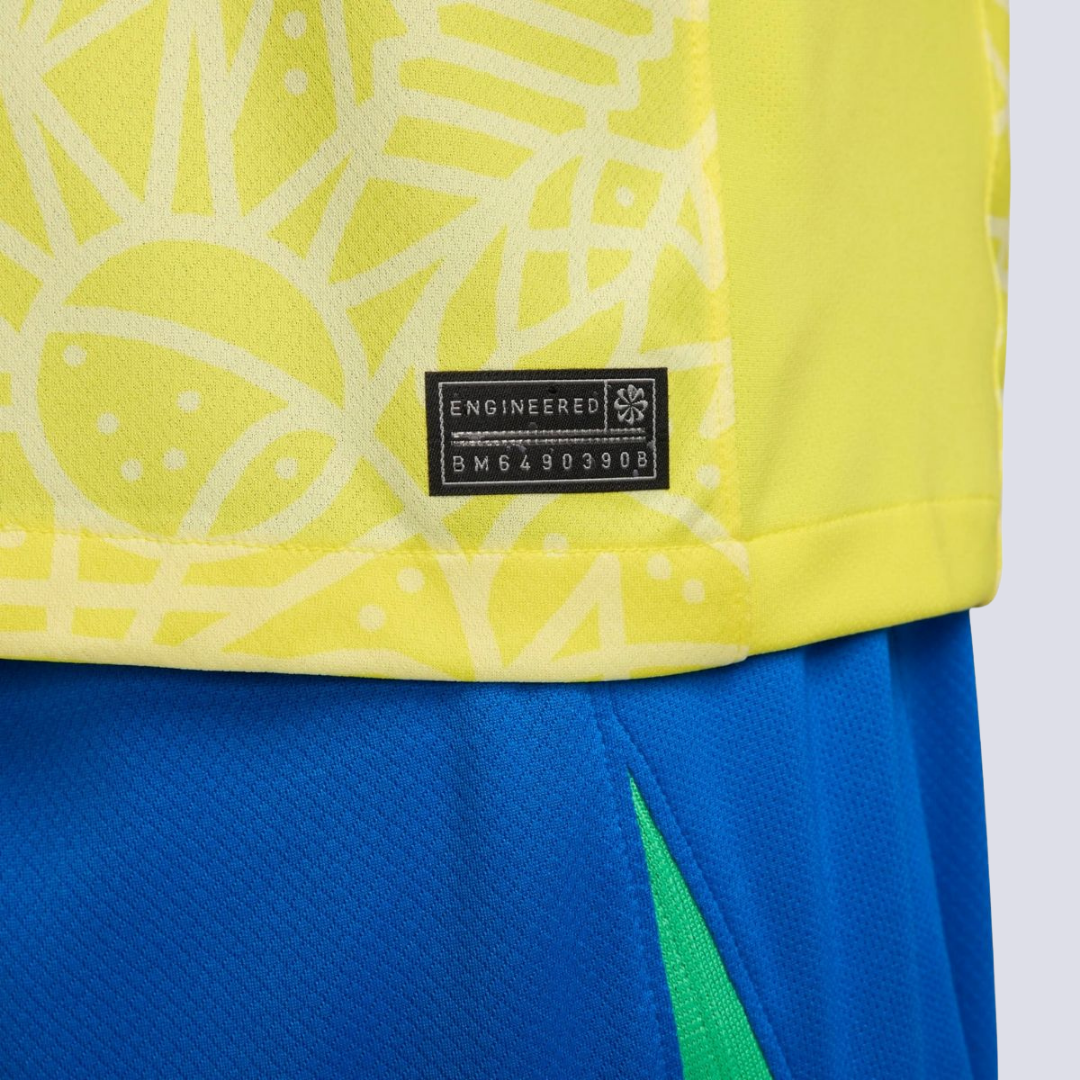 Camisa Brasil 24/25 Home Nike Torcedor - Amarela