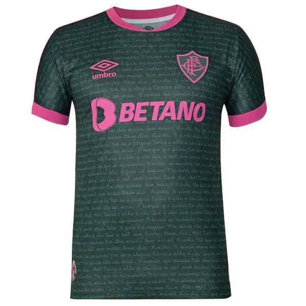 Camisa Fluminense Third - Homenagem Cartola - 2023/24 - Patch Libertadores - Paixão no Manto