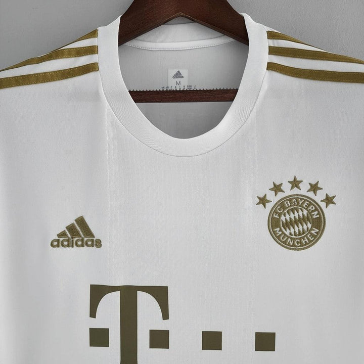 Camisa Bayern de Munique Away 22/23 Torcedor Adidas Masculina - Branca - Paixão no Manto