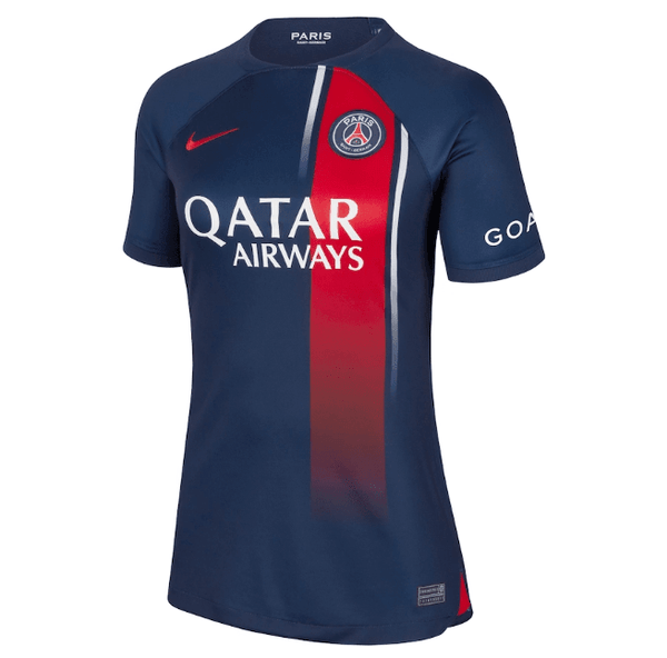 Camisa Paris Saint Germain (PSG) Home 23/24 Torcedor Nike Feminina - Azul - Paixão no Manto