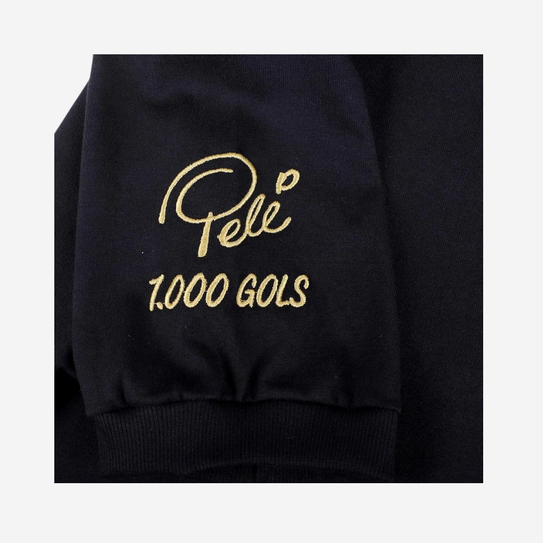 Camisa Santos Pelé 1000 Gols - Preta