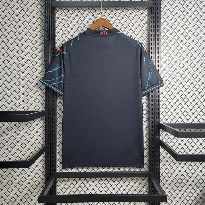 Camisa Manchester City Third 23/24 - Torcedor Puma Masculino - Raios - Paixão no Manto