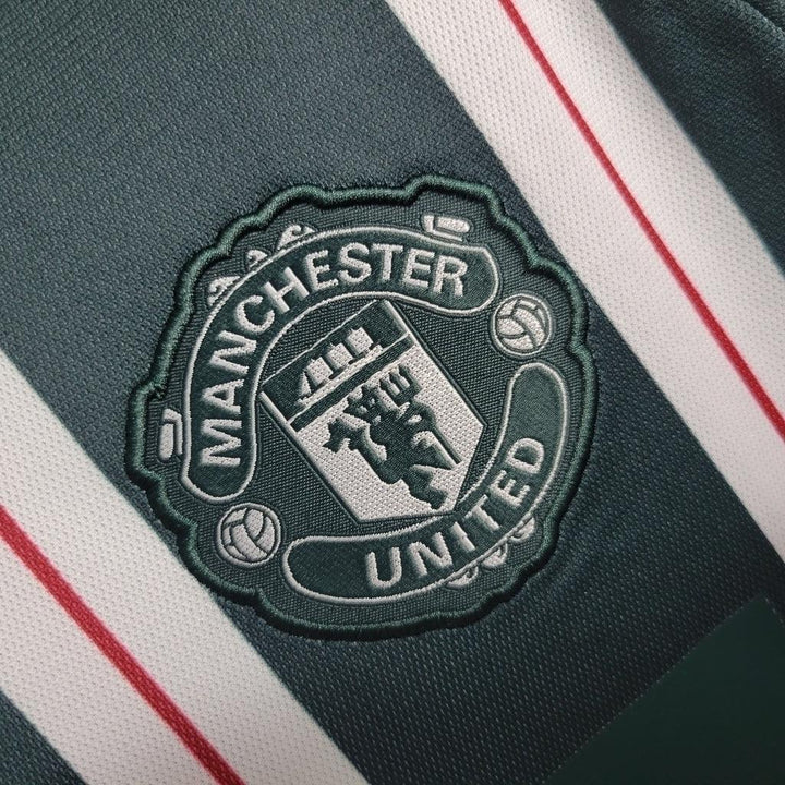 Camisa Manchester United Away 23/24 - Torcedor Adidas Masculina - Verde - Paixão no Manto