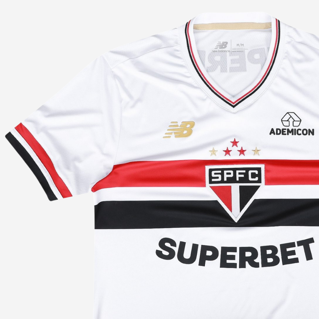 Camisa São Paulo 2025/26 I Lucas N° 7