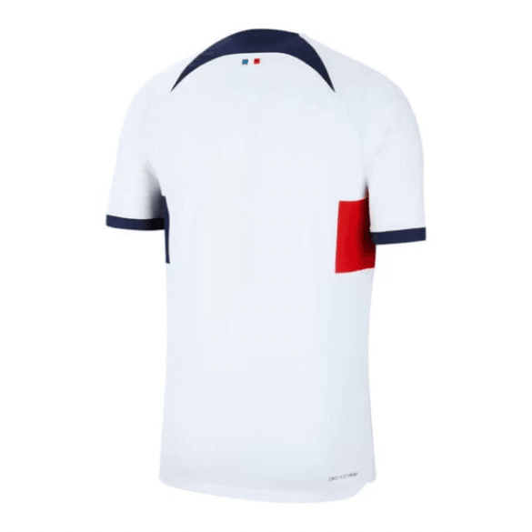 Camisa PSG - Paris Saint Germain Away 23/24 - Torcedor Nike Masculino - Branco - Paixão no Manto