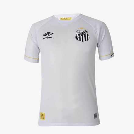 Camisa Santos 2023/24 Home - Torcedor Umbro Branca - Paixão no Manto