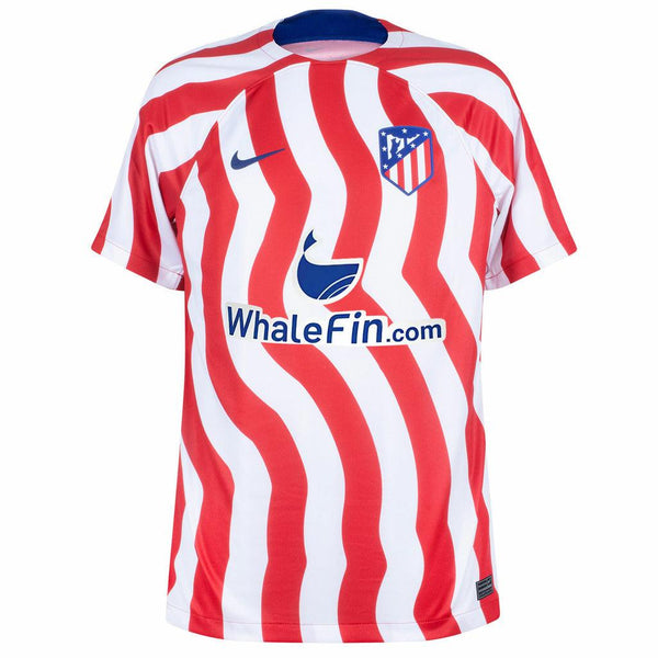 Camisa Atlético de Madrid Home 22/23 Torcedor Nike Masculina - Vermelho e Branco - Paixão no Manto