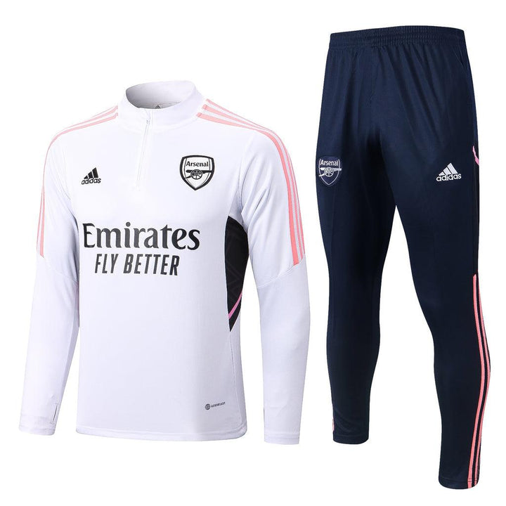 Conjunto Arsenal 23/24 Masculino Adidas - Branco - Paixão no Manto