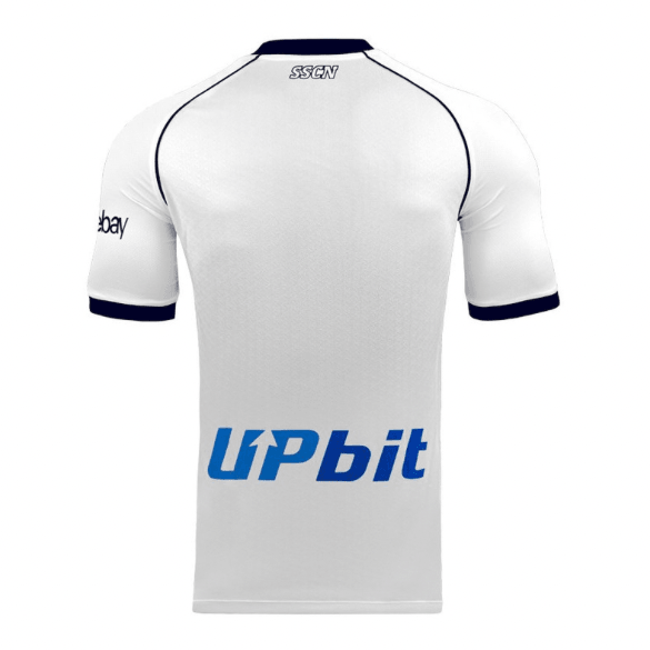 Camisa Napoli Away 23/24 - Torcedor EA7 Masculino - Branco - Paixão no Manto