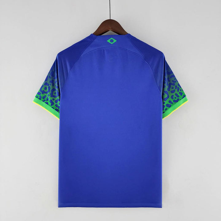 Camisa Seleção Brasileira II 2022 Torcedor Nike Masculina - Azul - Paixão no Manto