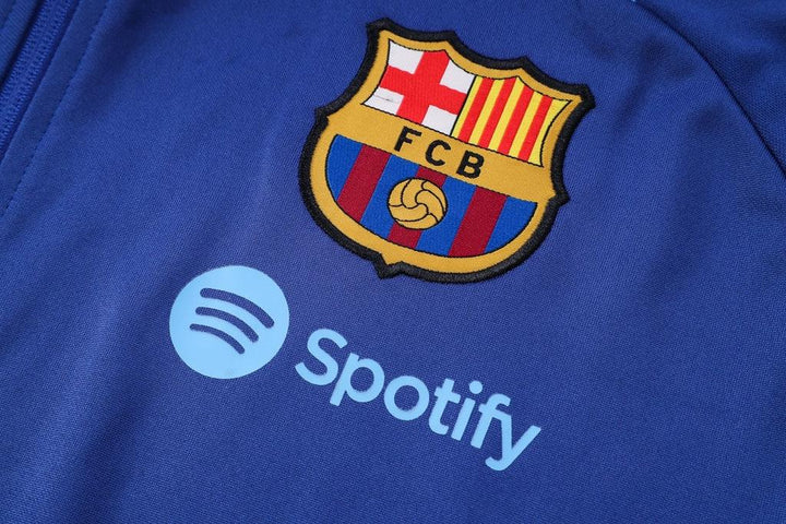 Conjunto de Treino do Barcelona 23/24 - Nike - Azul - Paixão no Manto