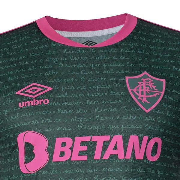 Camisa Fluminense Third - Homenagem Cartola - 2023/24 - Patch Libertadores - Paixão no Manto