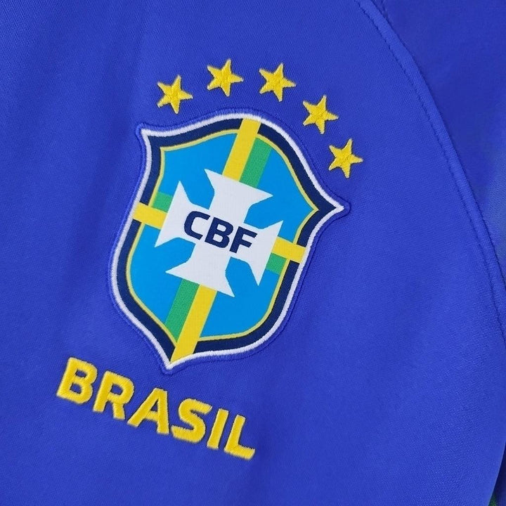 Camisa Seleção Brasileira II 2022 Torcedor Nike Masculina - Azul - Paixão no Manto