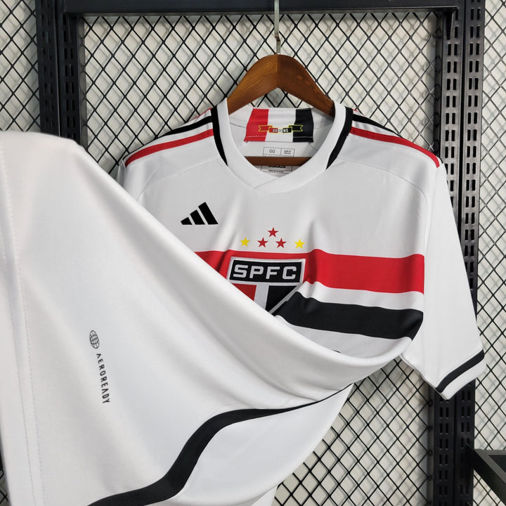 Camisa São Paulo Home 23/24 - Masculina - Paixão no Manto